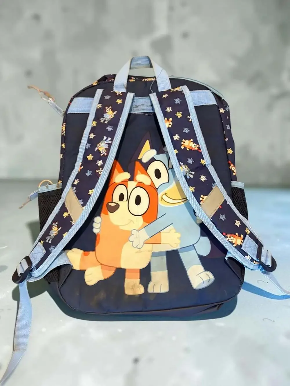 Bluey Rock Star 17 Inch Backpack Blue